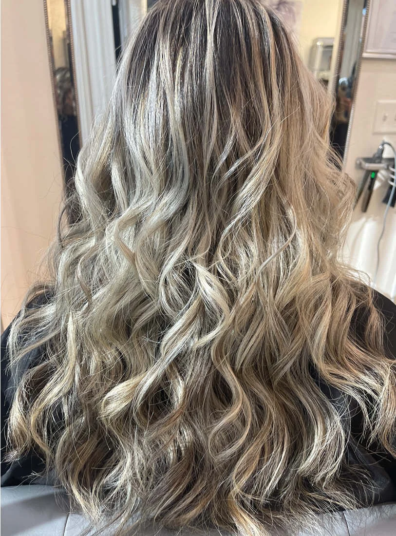 Ash Gray Beach Waves - Cool Toned Waves