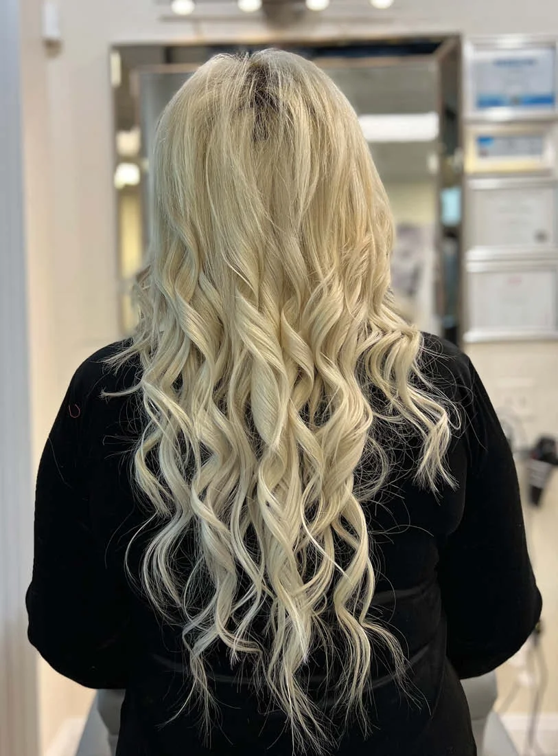 Blonde Long Beach Waves - Soft Textured Waves