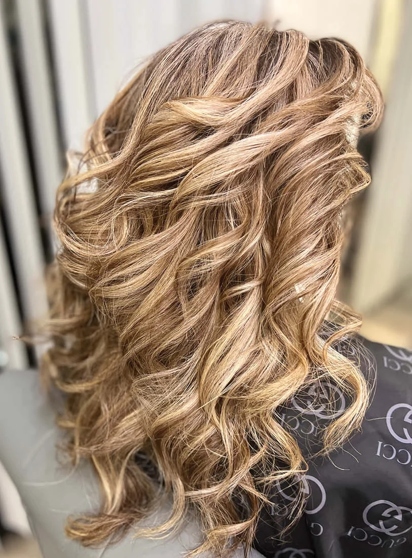 Caramel Brown Beach Waves - Dimensional Waves