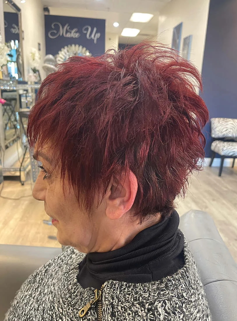 Choppy Pixie Cut with Undercut