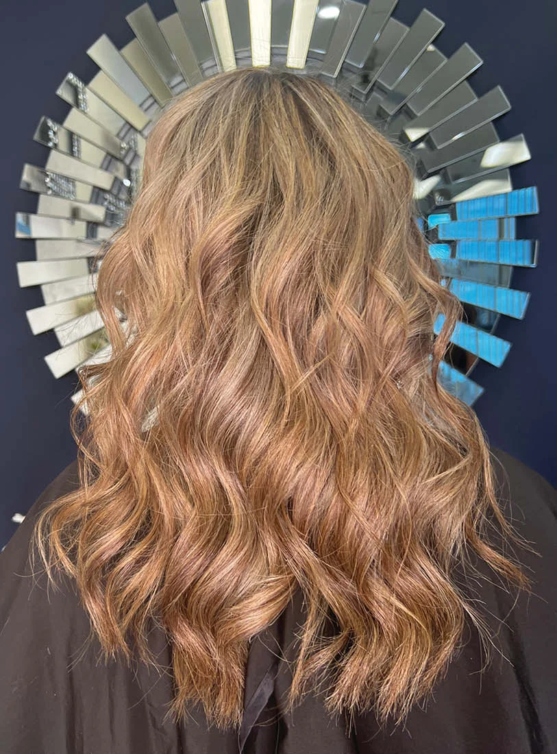 Light Brown Beach Waves - Soft Textured Waves