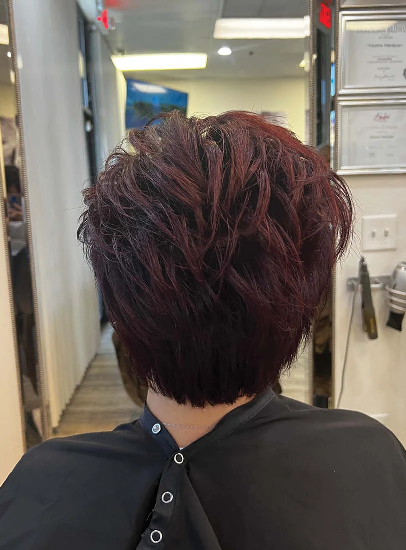 Pixie Cut with Layered Texture