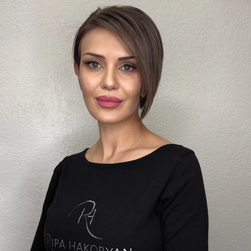 Tereza, PMU artist providing permanent makeup at RH Beauty Lounge in Las Vegas