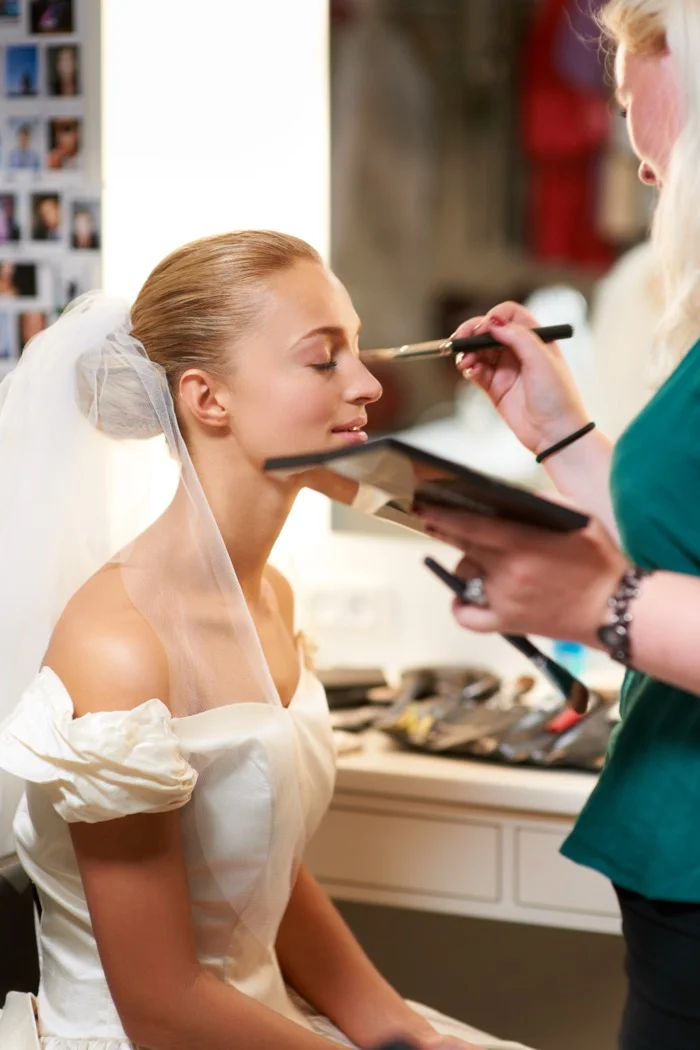 Luxury bridal makeup and hair styling package at RH Beauty Lounge Las Vegas