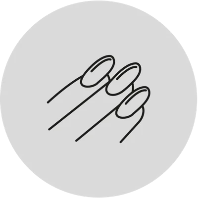 Nail care and manicure services at RH Beauty Lounge